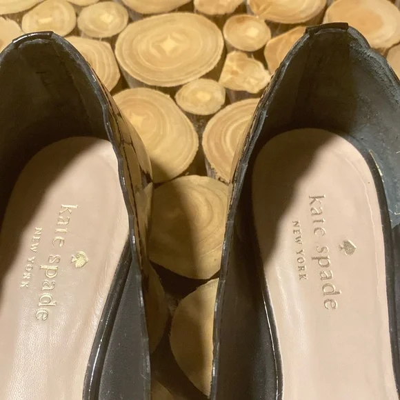 🎉LAST CALL🎉 Patent Leather Kate Spade Flats - Picture 3 of 7
